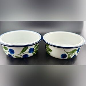 2 Dansk “Berries” ramekins, 5”